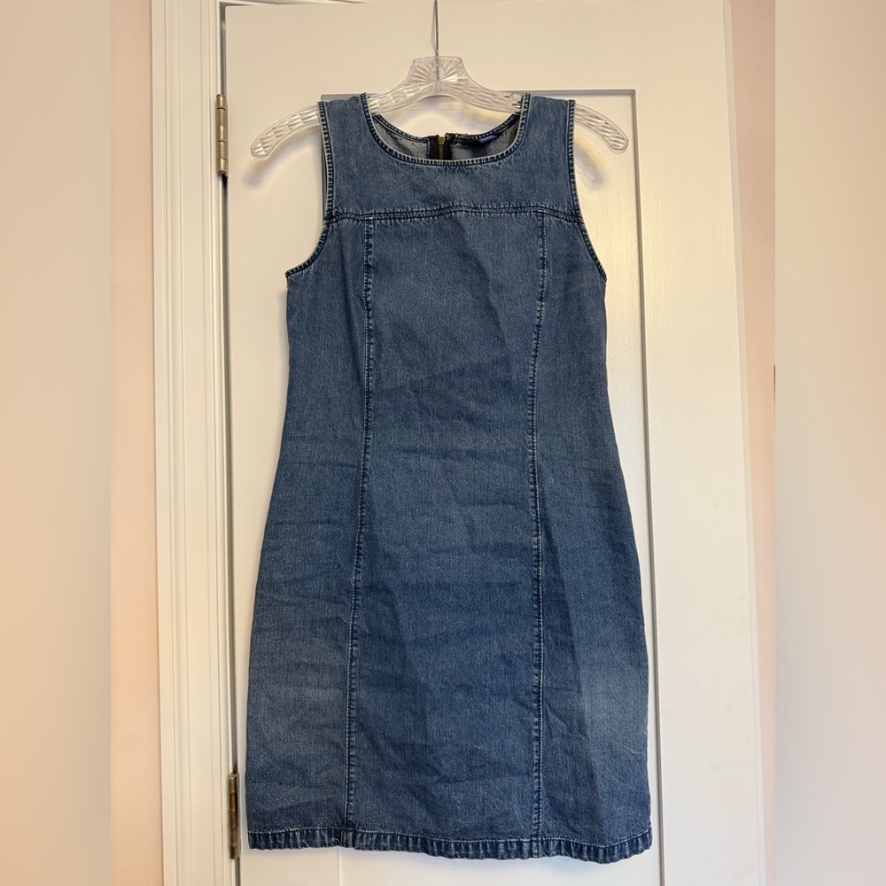 J.Crew Vintage Denim Mini Dress – Size S